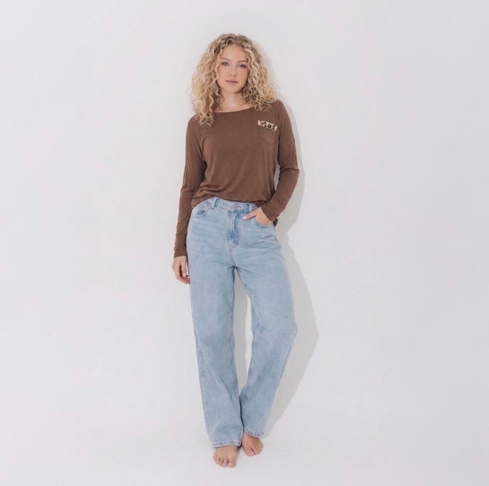 Anthropologie Contrast Insert Top